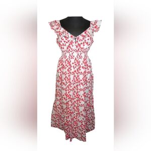 Betsey Johnson Strawberry Maxi - M